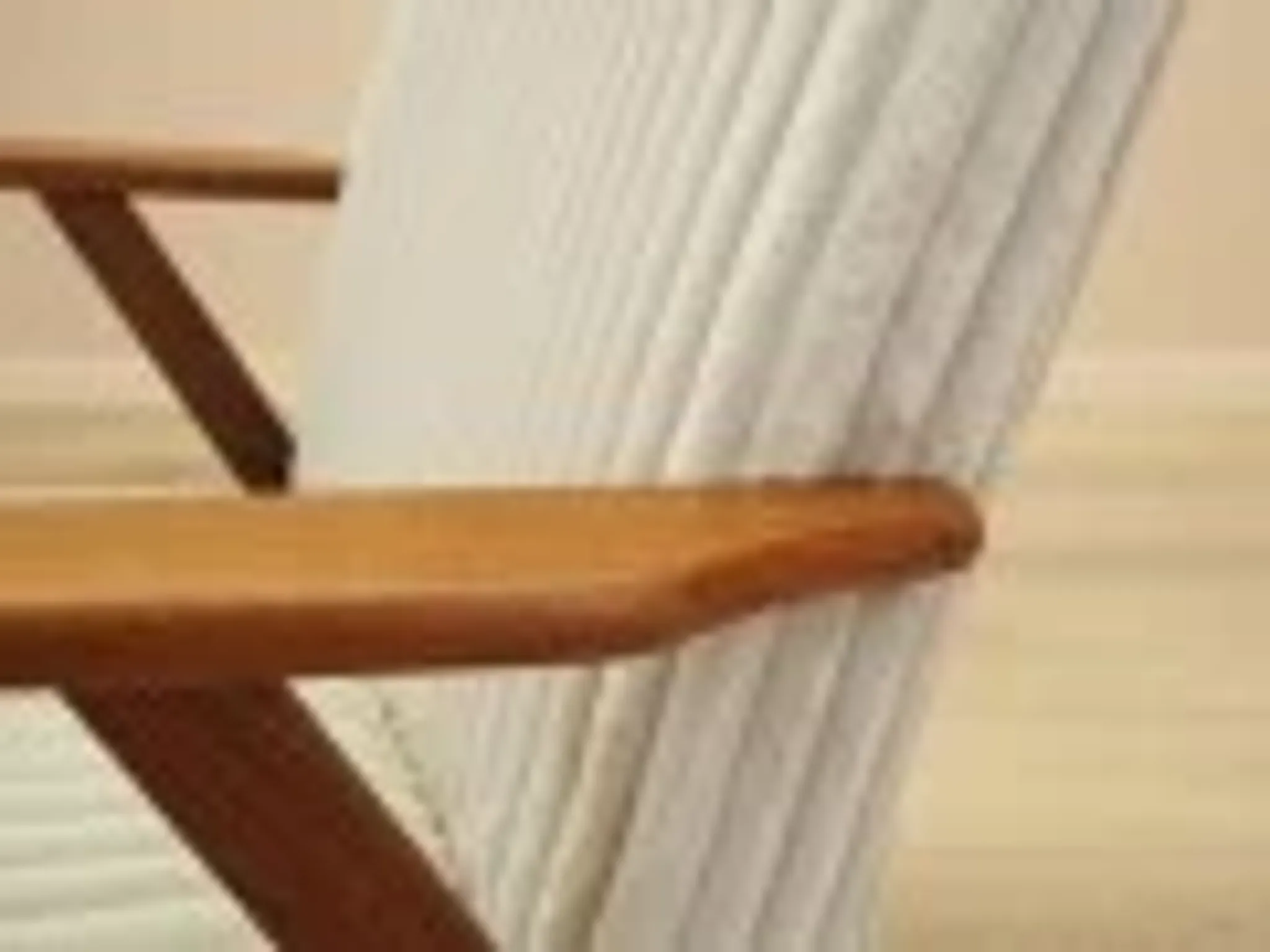 Danish teak lounge chair with new velour upholstery, 1960s
