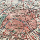 1883 - Plan des environs de Paris