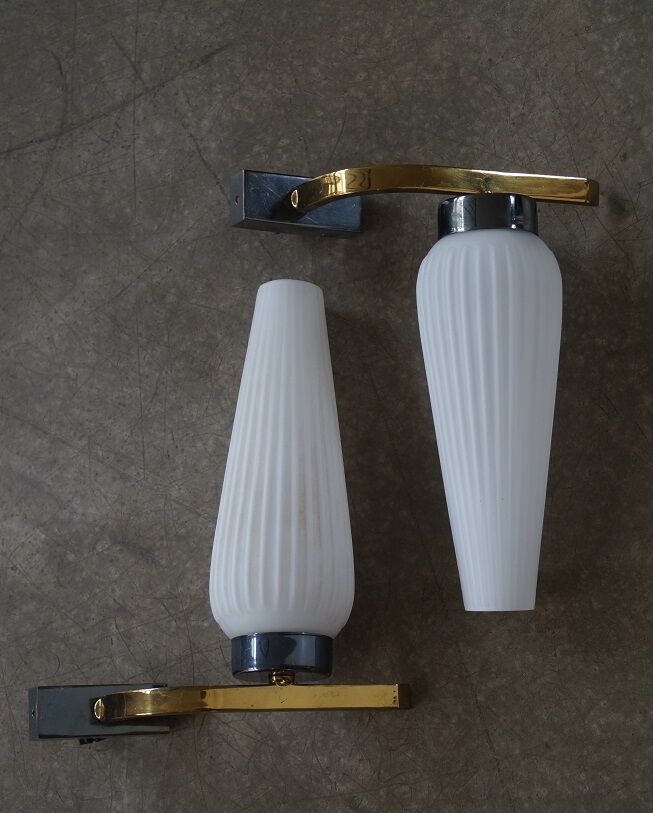 Pair of wall light design 1960