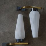 Pair of wall light design 1960