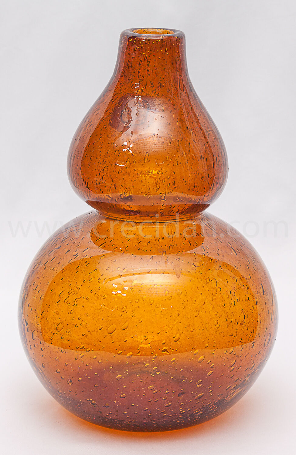 Bubbled glass vase – Biot