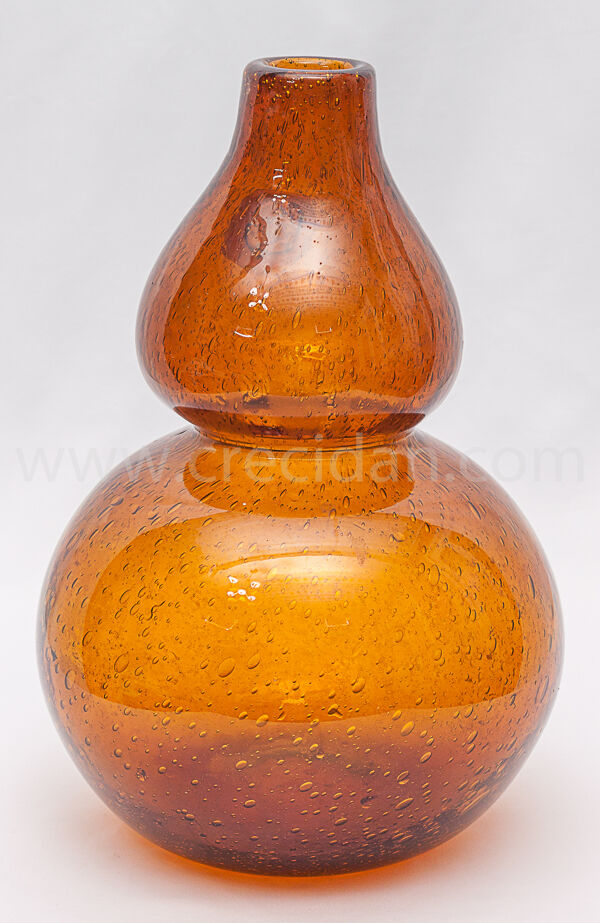 Vase en verre bullé – Biot