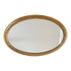 Antique oval mirror Maison Deknudt Spiegel Belgium