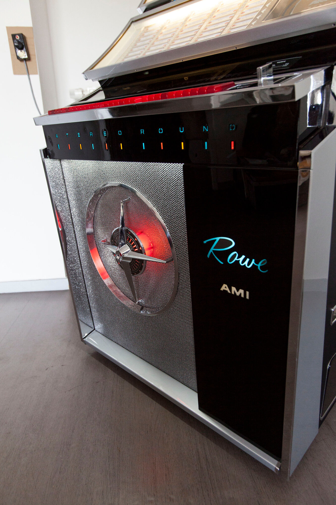 Jukebox Rowe friend from 1963 model"Jal" capa 100 vinyl compilation pop, rock, metal from 1950 to 1990