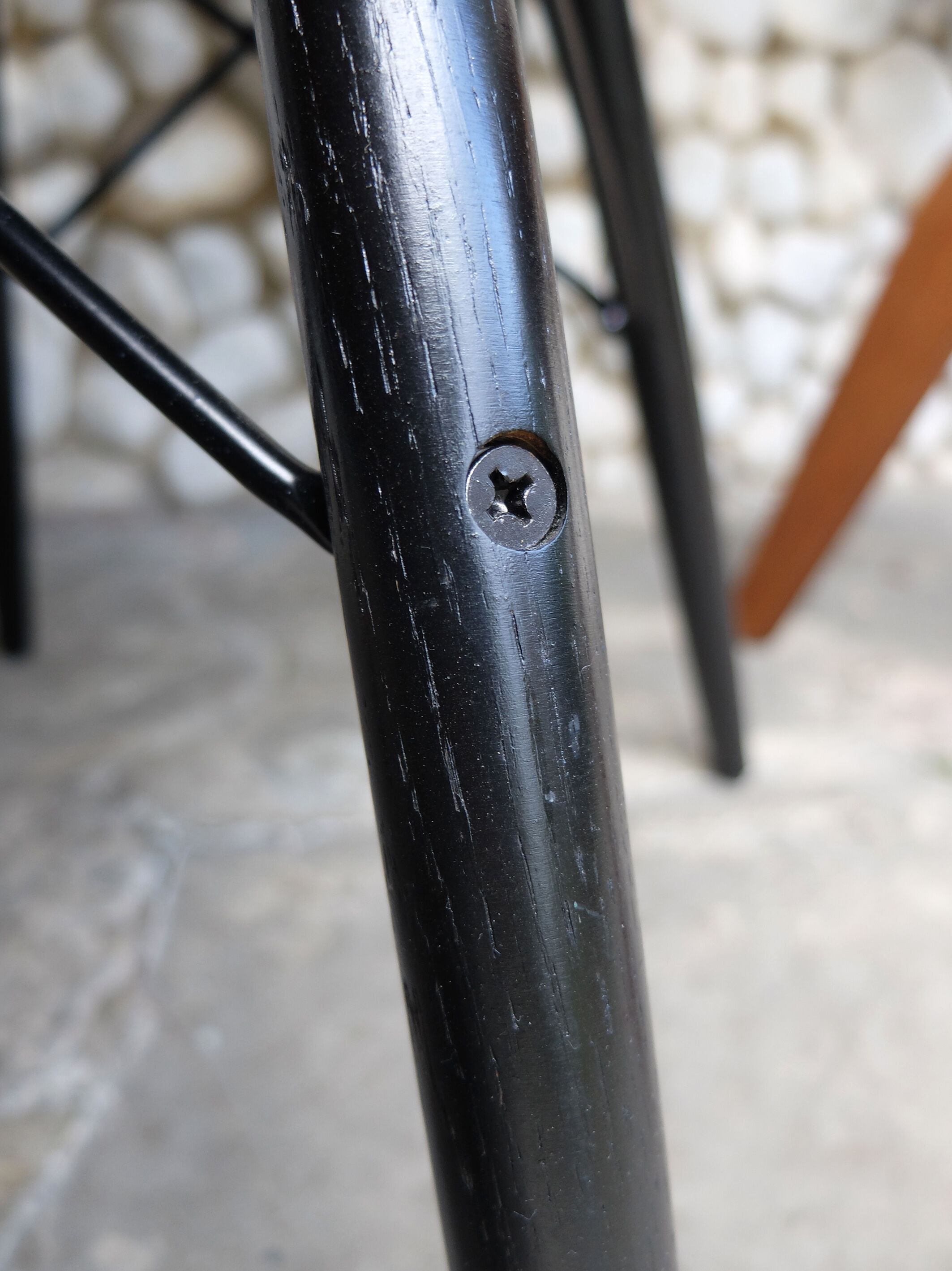 DSW Charles & Ray Eames Chair for Herman Miller Grey Elephant Grey Dowel