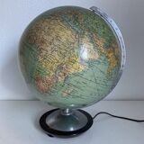 Vintage 1950s Globe Glass Columbus Political Edition World Map - 34