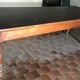 Walnut farmhouse table