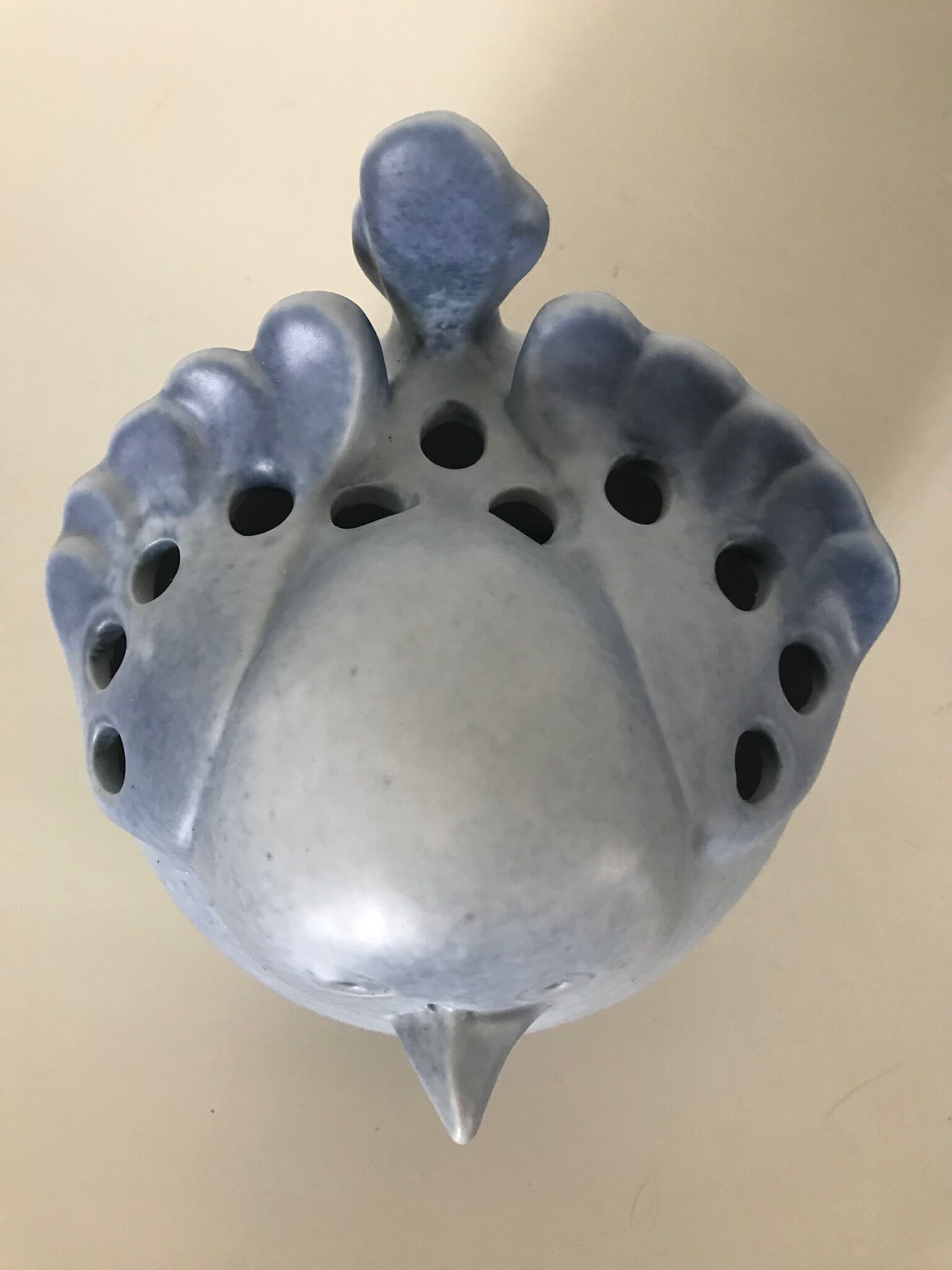 Ceramic bird creation virebent 60s