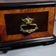 Boite ancienne bois et marquetterie vers 1900. 59x27x20 cm SB