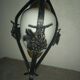 Wrought iron chandelier