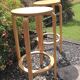 Pair of high Scandinavian/vintage style stools 60s-70s