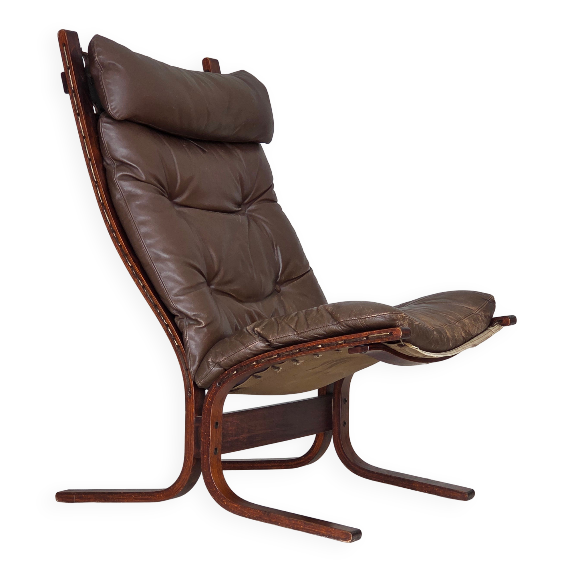 1970s, Norwegian design by Ingmar Relling, lounge chair, model "Siesta".