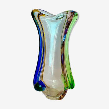 Glass vase Rhapsody  by František Zemek, 1960 s