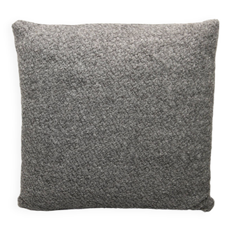 Coussin en tissu gris