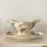 Saucière en terre de fer Badonviller Jasmin