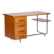 Bauhaus Oak Writing Desk attributed to Jindřich Halabala for Up Závody, 1930s