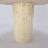 Italian Travertine Coffee Table, 1980s