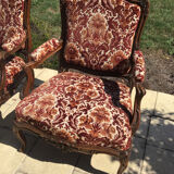 Pair of 19th century armchairs