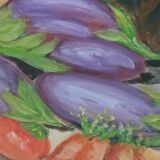 Nature morte, légumes