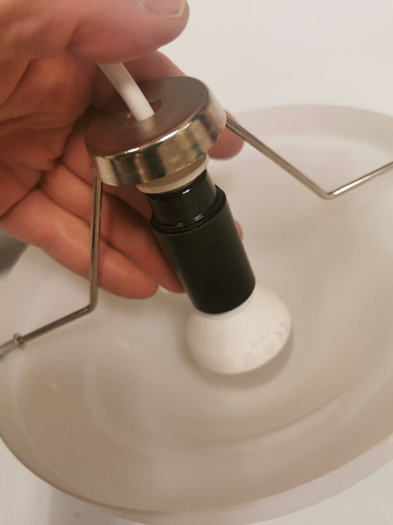 Louis Poulsen 16600 (Bubi) hanging lamp by Henning Koppel, estimated 1970s