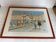 Frame of the port of Saint-Tropez watercolour
