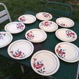 Lunéville desert plates
