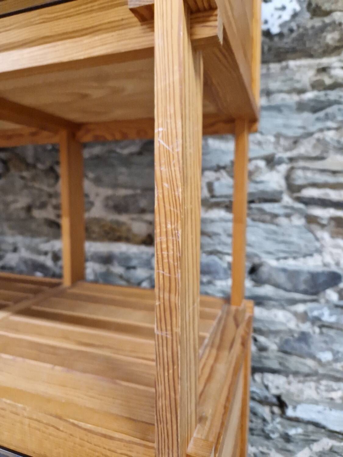 80s pine buffet in revival style