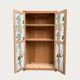 Parisian paneled cabinet in raw wood, 1940