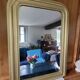 Miroir doré style Louis Philippe 87x65