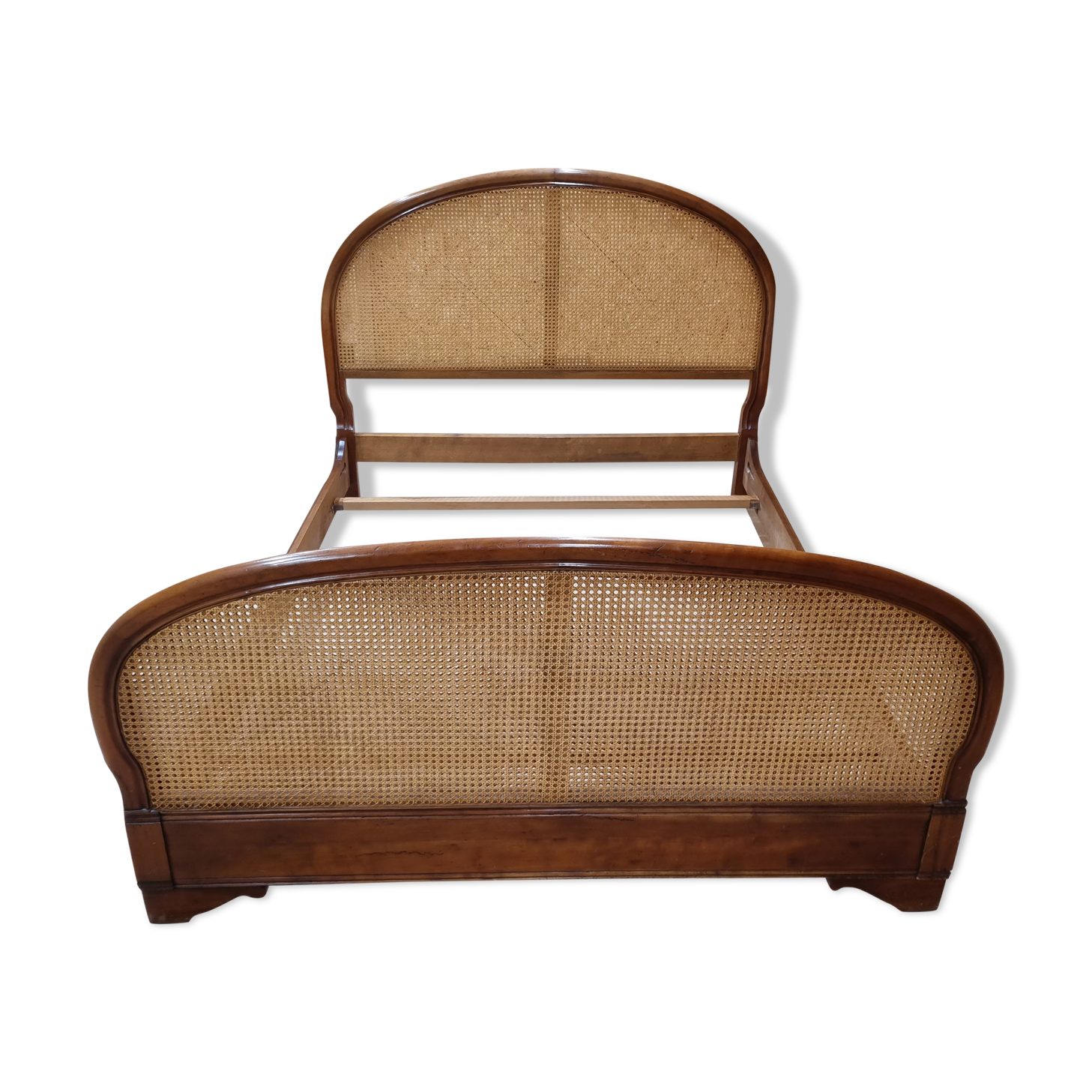 Old cane bed 70s 80s