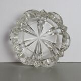 Crystal ashtray in the shape of a flower