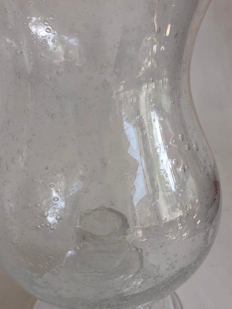 Set of 2 Biot glass photophores