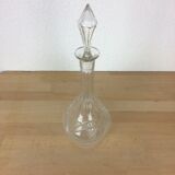 Cut crystal carafe