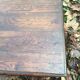 Louis XIII twisted farm table / Turned wooden desk