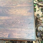 Louis XIII twisted farm table / Turned wooden desk