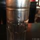 Decanter cut Crystal Baccarat mount silver metal