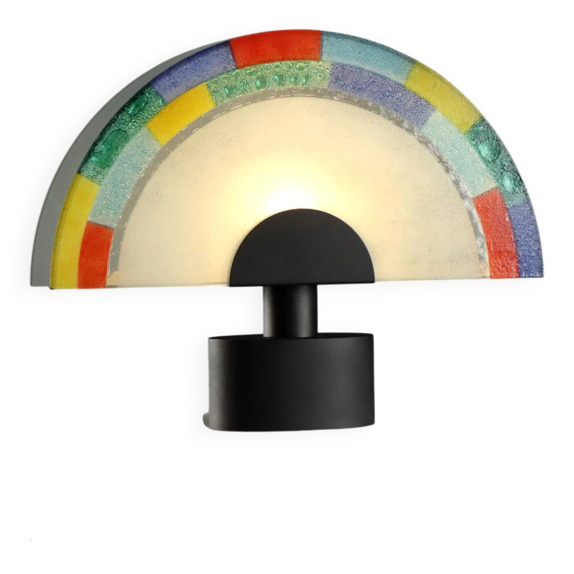 1980s Murano glass table lamp