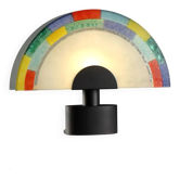 Lampe de table en verre de Murano des années 1980