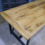 Military table year 50 oak tray