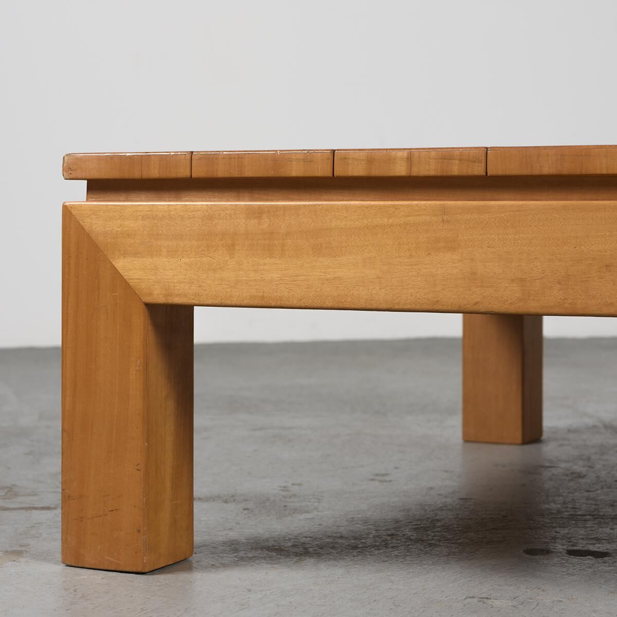 Vintage wooden coffee table, circa 1960