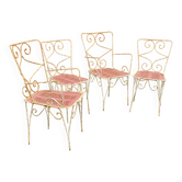 Fauteuils et chaises de jardin métal perforé