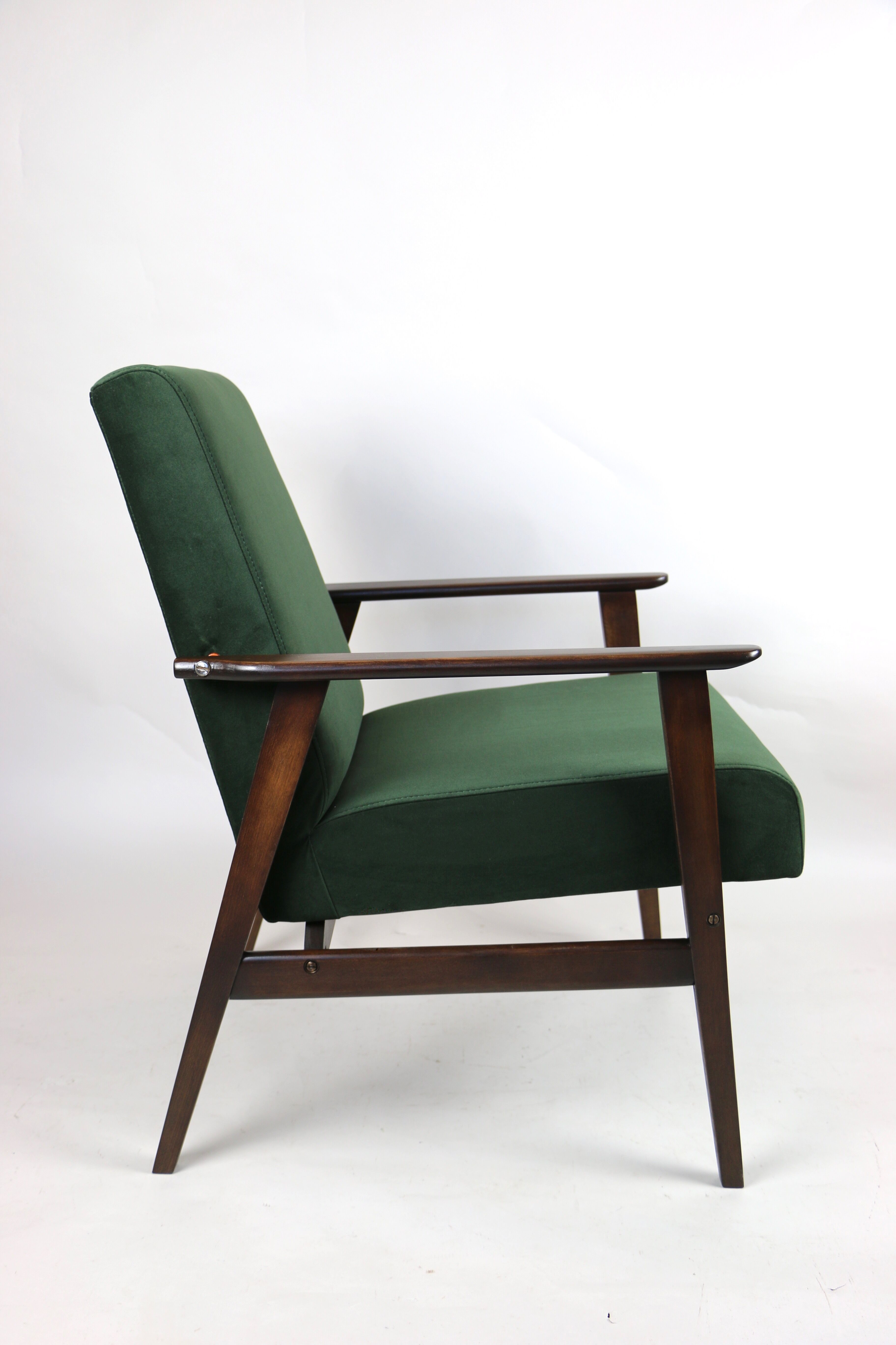 Fauteuil vert années 1970