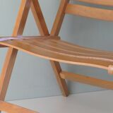 Vintage wood folding garden set.