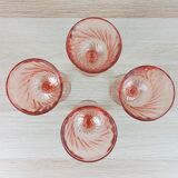 4 Rosaline wine glasses