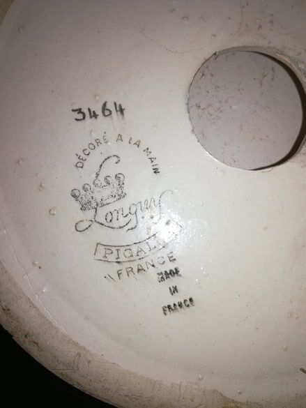 Longwy dish, collection Pigalle 1960