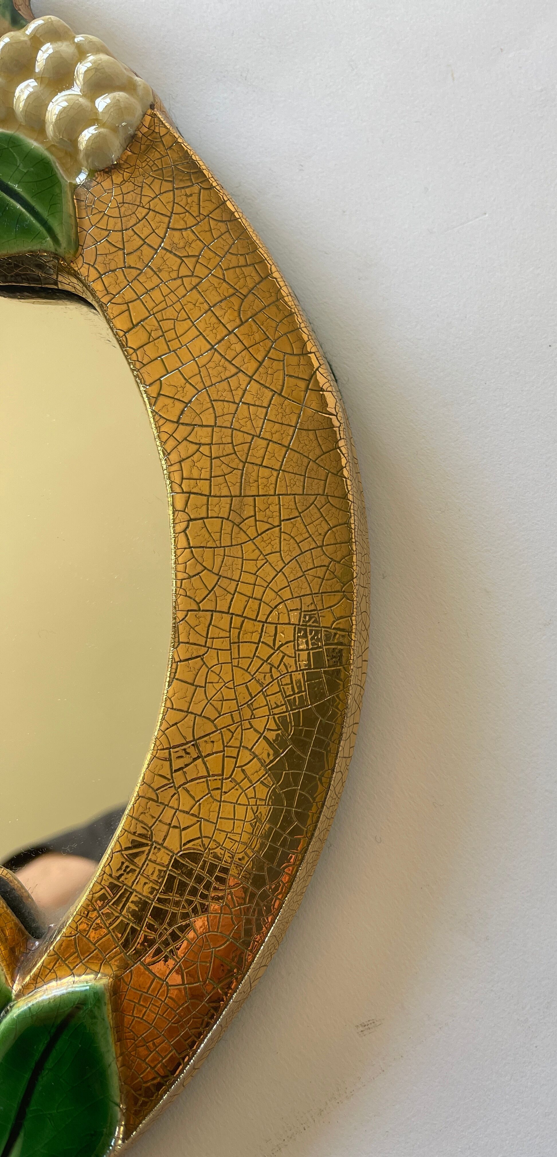 Miroir en céramique de Mithé Espelt