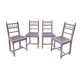 Chaises Henri II cannées