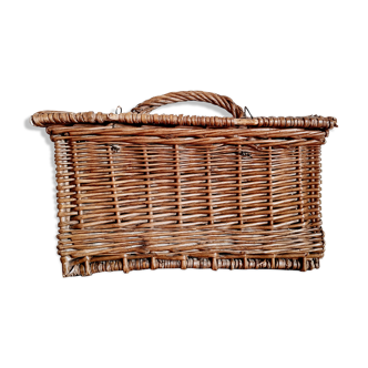 Old wicker basket