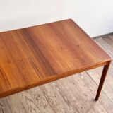 Mid-Century Modern Danish Dining Table in Teak by H.W. Klein for Bramin, Extendable, 1960