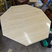 Table de salle a manger plateau en marbre